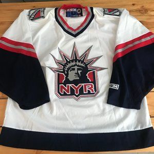 Vintage NY Rangers Lady Liberty Jersey